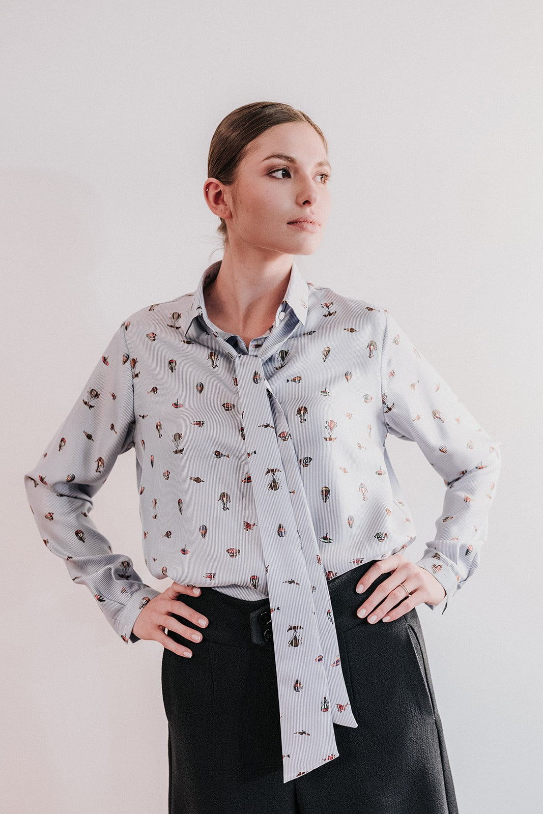 Versatile Silk Blouse