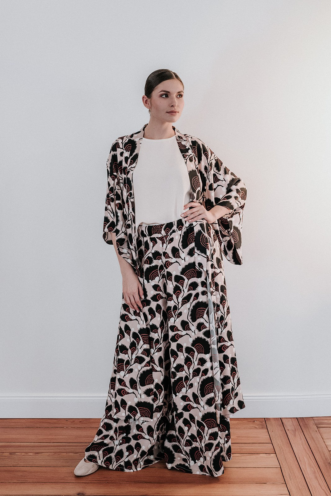 Silhouette Pants Silk