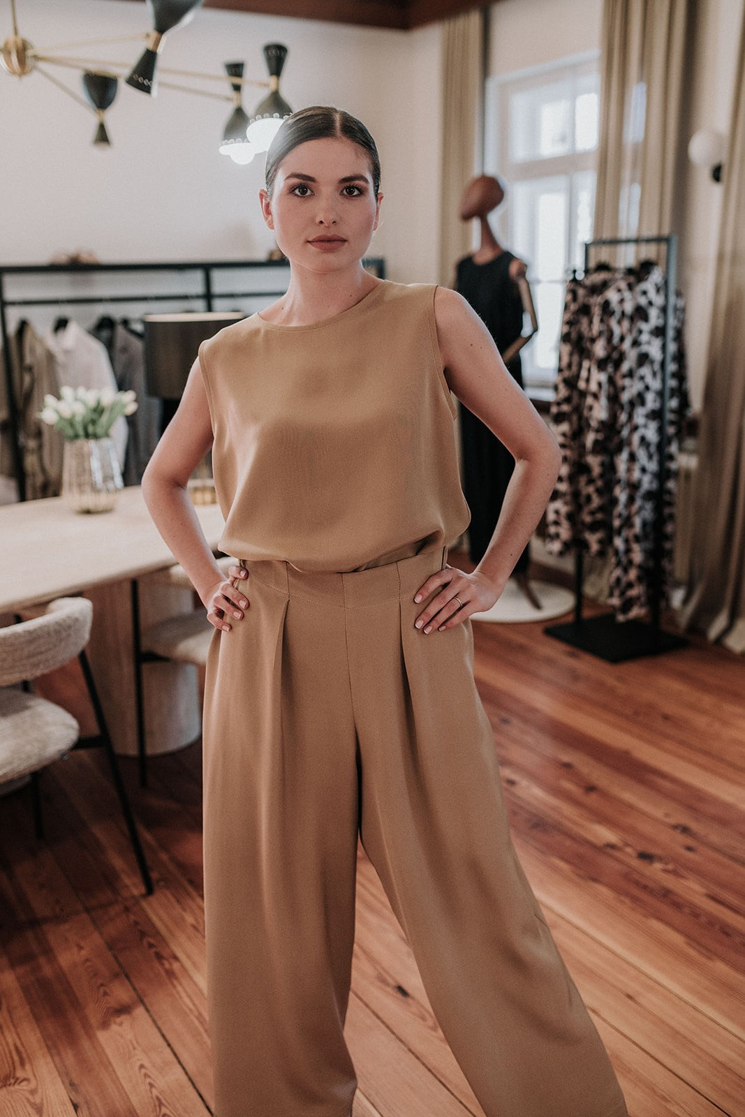 Silhouette Pants Silk