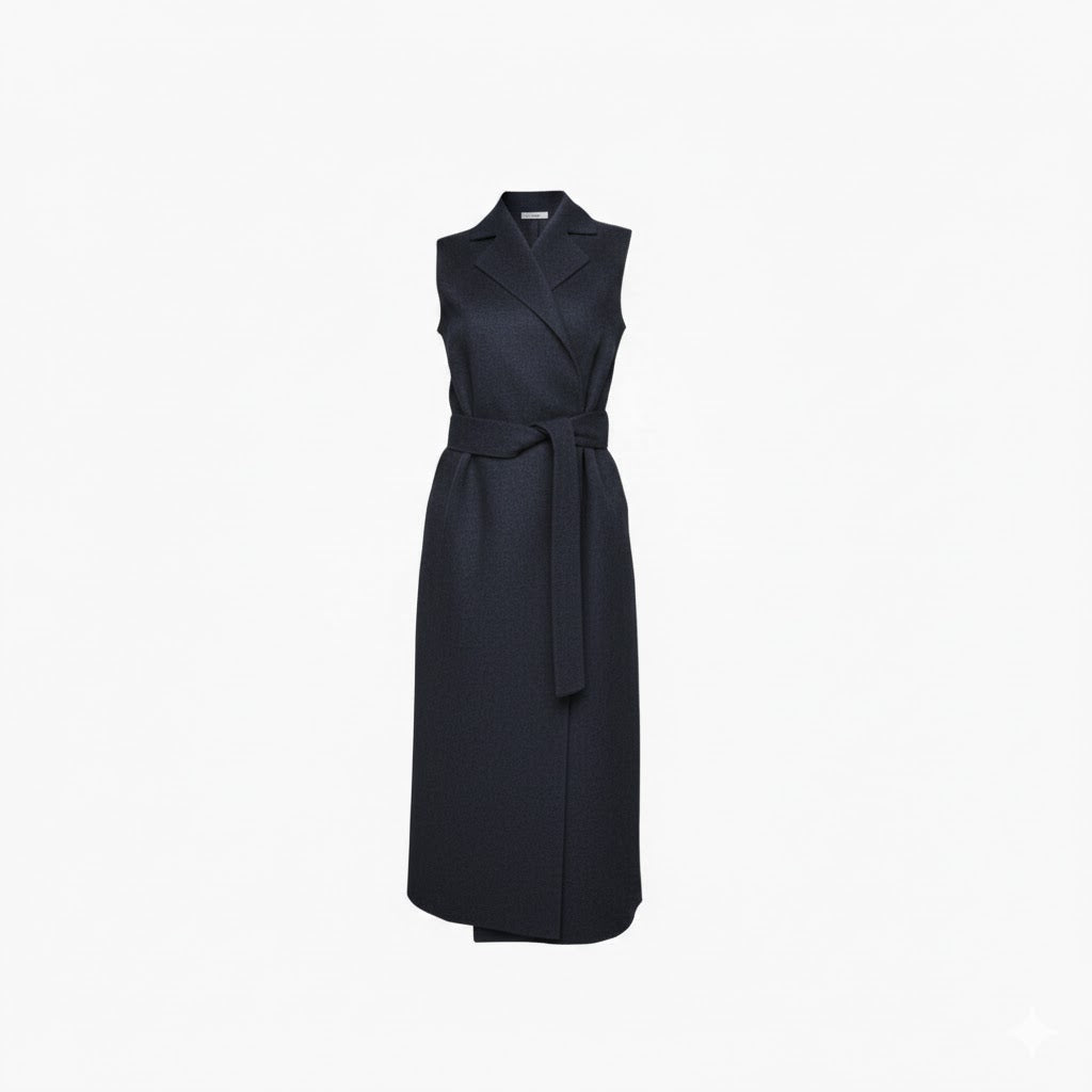 Essential Long Vest Stripe