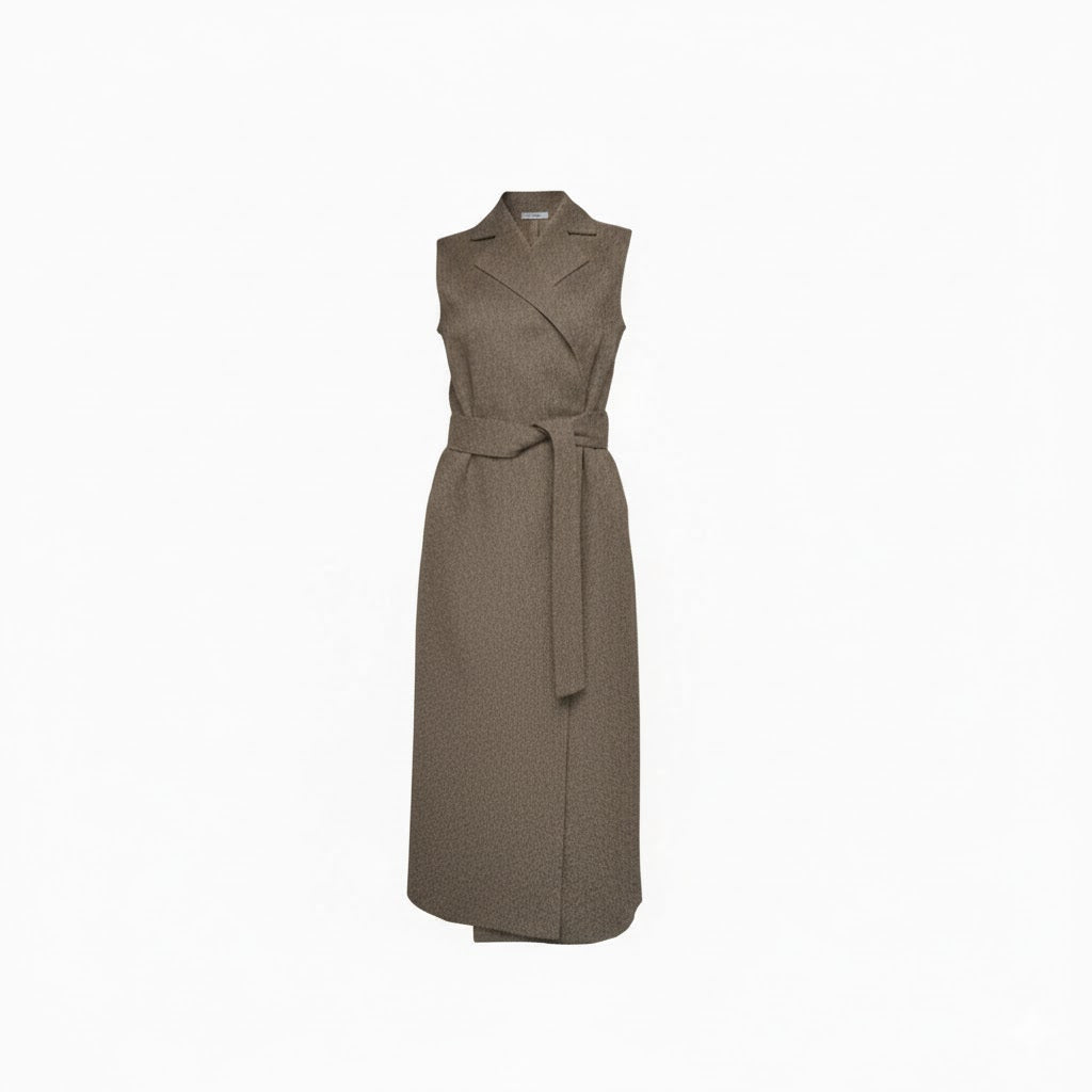 Essential Long Vest Stripe
