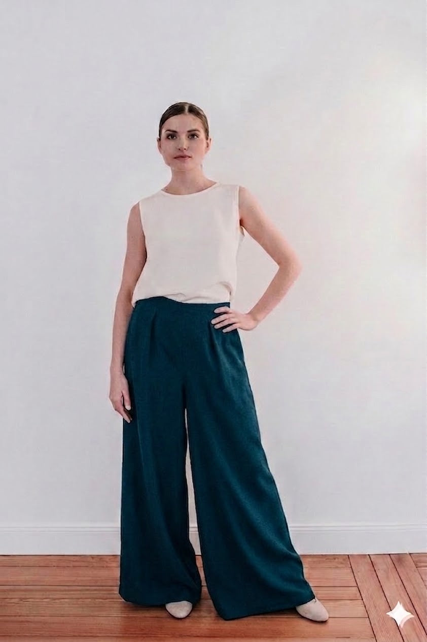 Silhouette Pants Silk