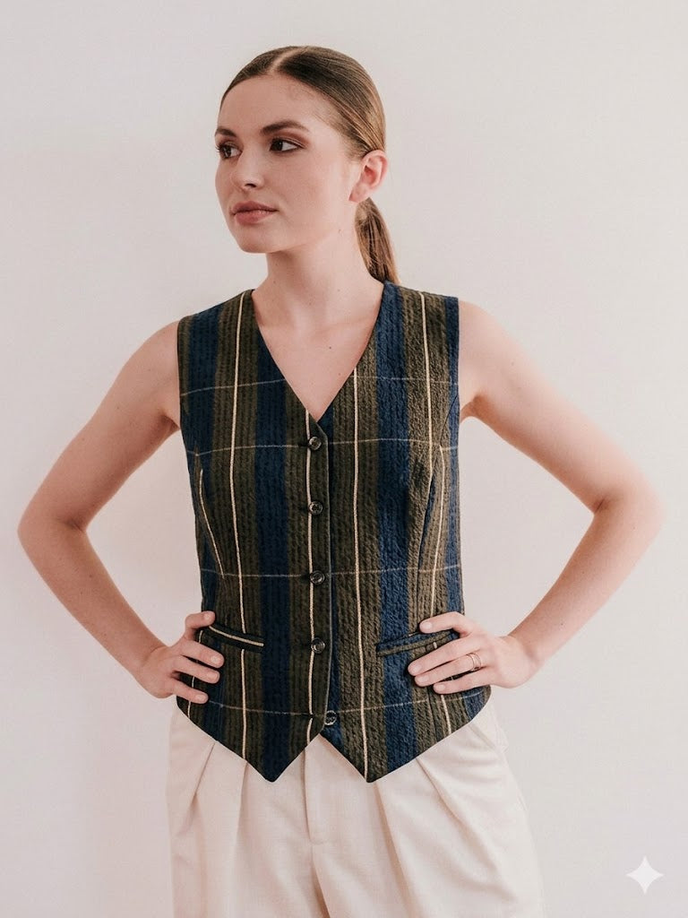 Striped Vest